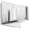 Et2 Blocs Led Wall Sconce In Silver