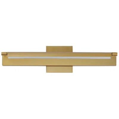 Et2 Bookkeeper 20" Led Wall Lamp Natural Aged Brass