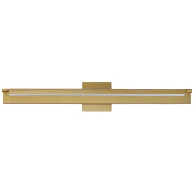 Et2 Bookkeeper 30"w Natural Aged Brass Led Vanity Bath Light