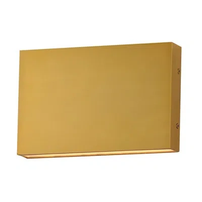 Et2 Brik-wall Sconce In Natural Aged Brass