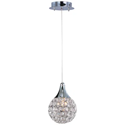 Et2 Brilliant 7" High Chrome Mini Pendant Light
