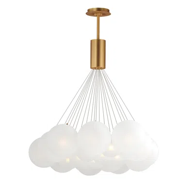 Et2 Burst 20-light Led Pendant - Frost