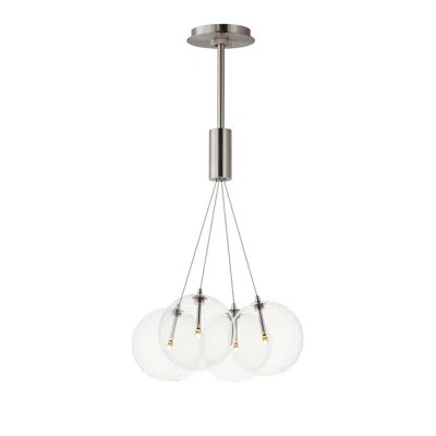 Et2 Burst 4-light Led Pendant - Clear