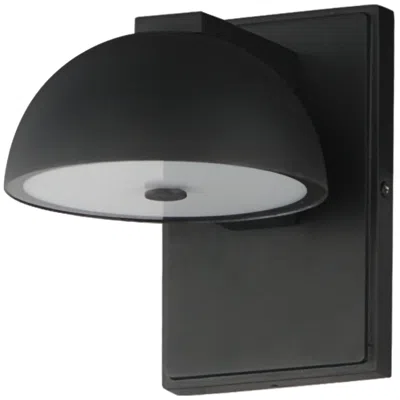 Et2 Cauldron 6" Led Outdoor Wall Sconce Black
