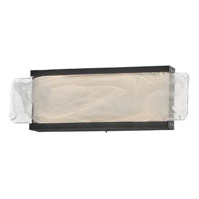 Et2 Celine 16" Black Led Bath Vanity