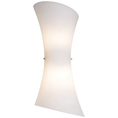 Et2 Conico 20" High Frost White Glass Modern Wall Sconce
