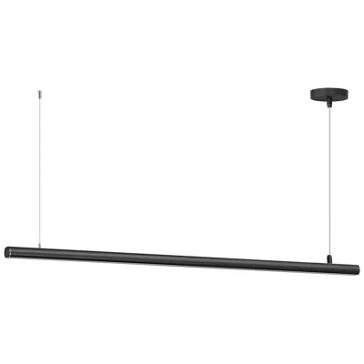 Et2 Continuum 47" Wide Black Led Linear Pendant