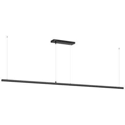 Et2 Continuum 93 3/4" Wide Black Modern Led Linear Pendant