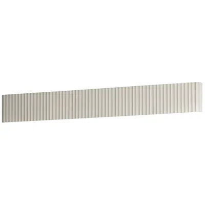 Et2 Delphi 47 1/2" Wide Chaulk White Led Vanity Bath Light