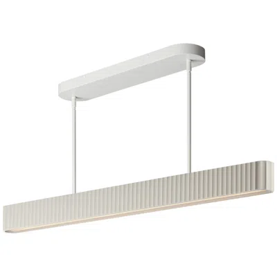 Et2 Delphi 47 1/4" Wide Chalk White Led Island Pendant