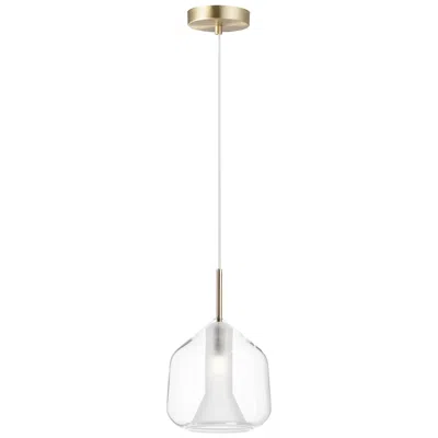Et2 Deuce 6 3/4" Wide Clear Glass Led Mini Pendant Light