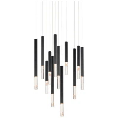 Et2 Diaphane 12-light Led Pendant In Multi