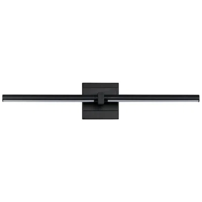 Et2 Dorian 22 1/2" Wide Black Led Bath Light