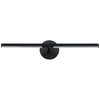Et2 Dorian 23" Wide Black Led Vanity Bath Light