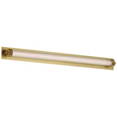 Et2 Doric 30" Wide Natural Aged Brass Led Vanity Bath Light