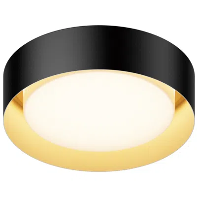 Et2 Echo 13" Led Flush Mount In Yellow
