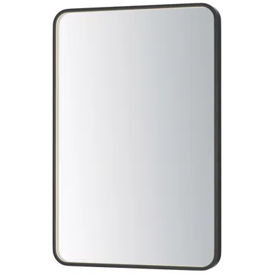 Et2 Elisse 24'' X 36'' Black Rectangle Led Mirror