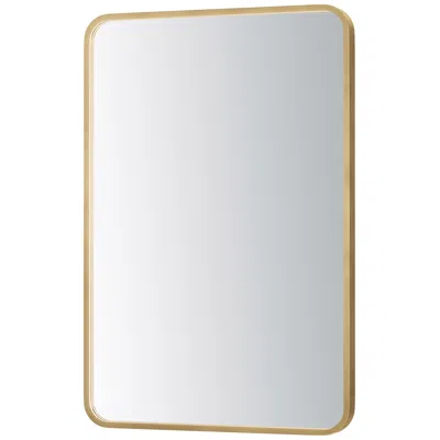 Et2 Elisse 24'' X 36'' Gold Rectangle Led Mirror