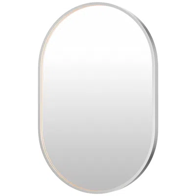 Et2 Elisse 24" X 36" Satin Nickel Oval Led Mirror