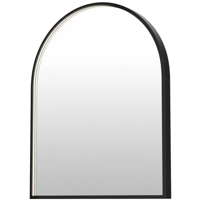 Et2 Elisse Arch 24"x30" Black Led Mirror