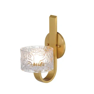 Et2 Elysian-wall Sconce In Laiton Naturel Vieilli;natural Aged Bras
