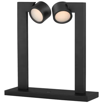 Et2 Embrace 14 3/4" High Black 2-light Lamp