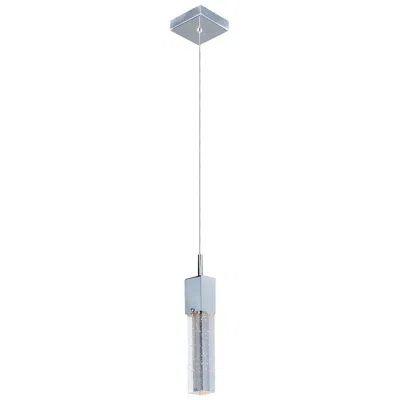 Et2 Fizz Iii 4 3/4"w Polished Chrome Led Mini Pendant Light