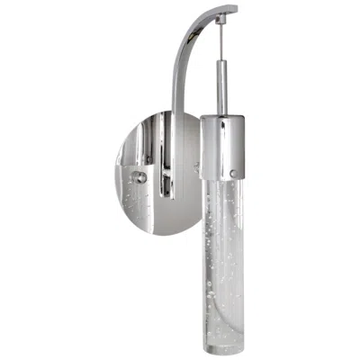 Et2 Fizz Iv 14" High Polished Chrome Wall Sconce