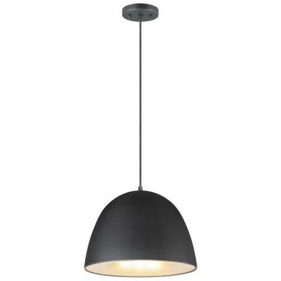 Et2 Fungo 15 3/4" Wide Black And Brass Led Pendant Light