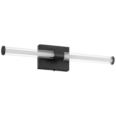Et2 Fuse 24" Wide Black Led Bath Vanity Cct Select