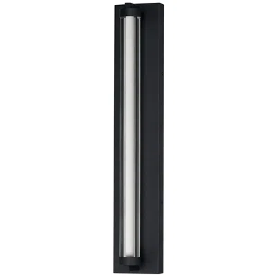 Et2 Fuse 27" Led Outdoor Wall Sconce Black / Gold