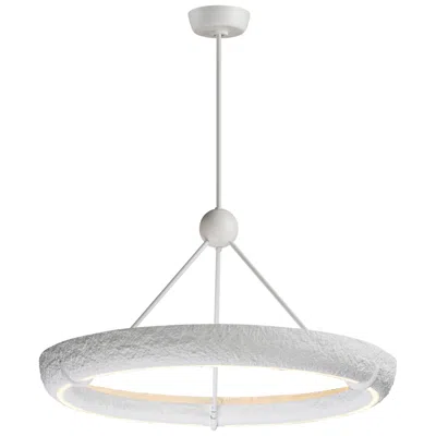 Et2 Geist 36" Textured White Led Pendant