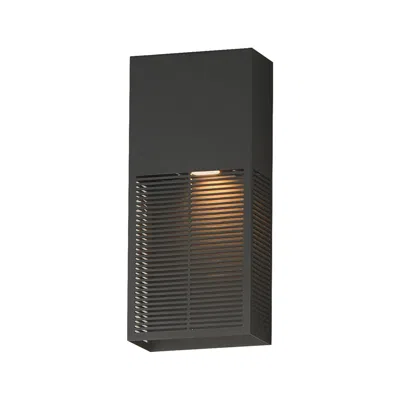 Et2 Grate 14" High Architectural Bronze Led Outdoor Wall Sconce