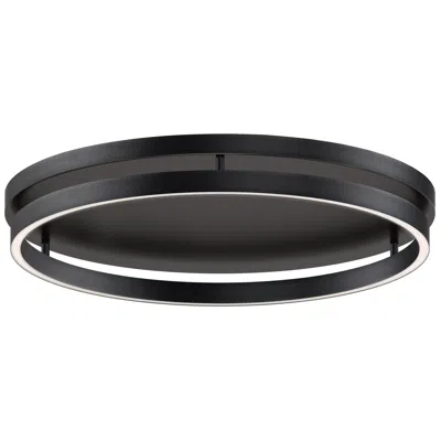 Et2 Groove 24" Wide Black Flush Mount - 5cct Select