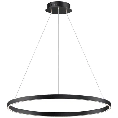 Et2 Groove 5cct 32" Black Pendant
