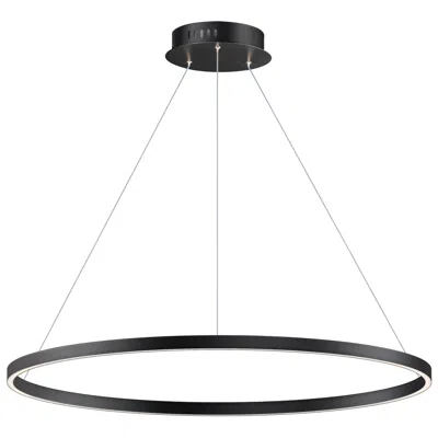 Et2 Groove 5cct 40" Black Pendant