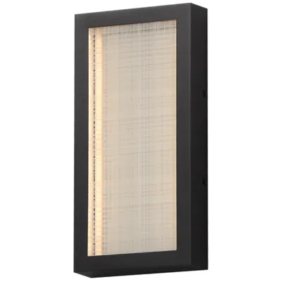 Et2 Highlander 12" Led Flush Mount Black