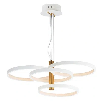 Et2 Hoopla-single Pendant In White,gold