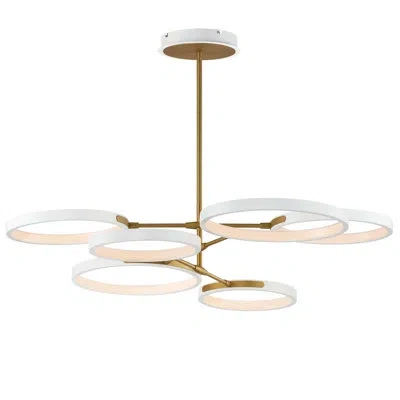 Et2 Hoopla-single Pendant In White,gold