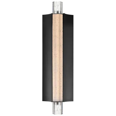Et2 Hyperion 18" Black Led Outdoor Wall Sconce