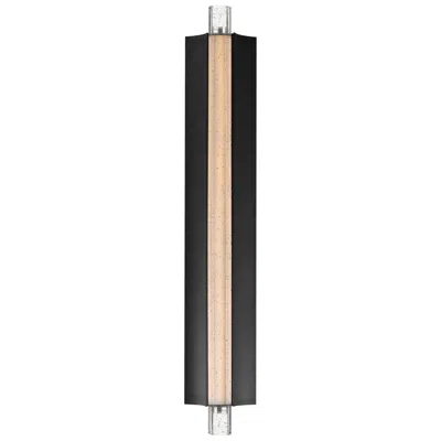 Et2 Hyperion 30" Black Led Wall Sconce