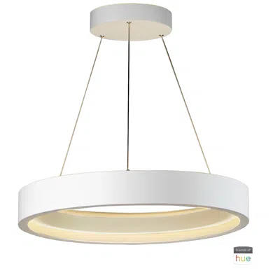 Et2 Icorona 28 1/2" Wide Matte White Led Pendant Light