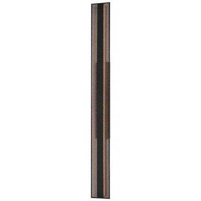 Et2 Interlace 60" Black/aged Copper Led Outdoor Wall Sconce