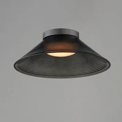 Et2 Jensen-semi-flush Mount In Gray