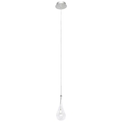 Et2 Larmes 4 3/4" Wide Polished Chrome Led Mini Pendant