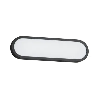 Et2 Latitude 18" Led Bath Sconce In Black