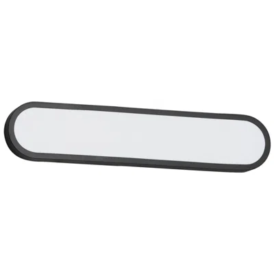 Et2 Latitude 24" Wide Black Led Vanity Bath Light