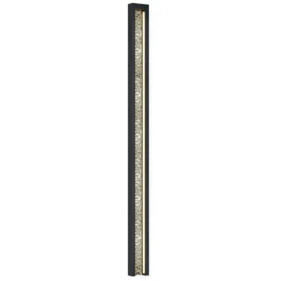 Et2 Liquid 72" Led Outdoor Wall Sconce Black