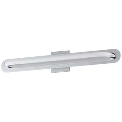 Et2 Loop 30" Led Wall Sconce Polished Chrome