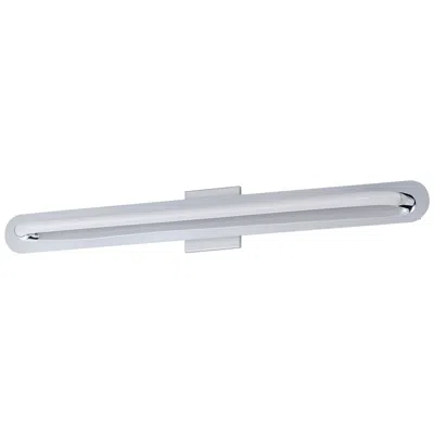 Et2 Loop 36" Led Wall Sconce Polished Chrome